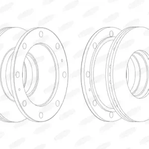 Modern Remschijven Beral BCR106A