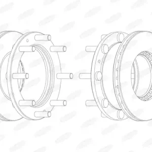 Remschijven Beral BCR107A Finale Uitverkoop