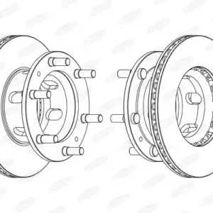 Alleen Vandaag Remschijven Beral BCR108A