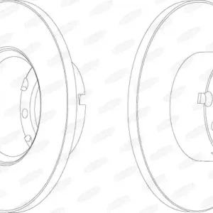 Remschijven Beral BCR117A Alleen Vandaag