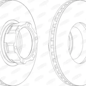 Remschijven Beral BCR119A Voordeelprijs