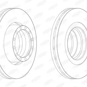 Gecertificeerd Remschijven Beral BCR132A