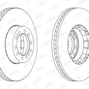Remschijven Beral BCR134A Fabrieksprijs
