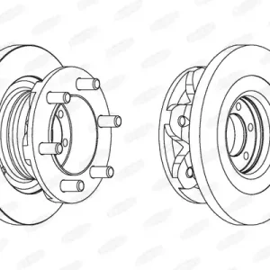 Remschijven Beral BCR139A Plaats Bestelling