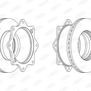 Nieuwe Collectie Remschijven Beral BCR142A