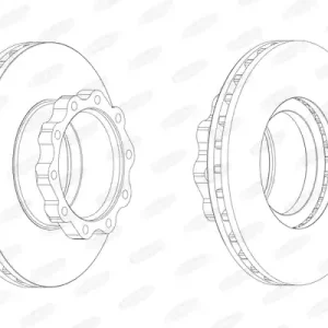 Remschijven Beral BCR144A Exclusief