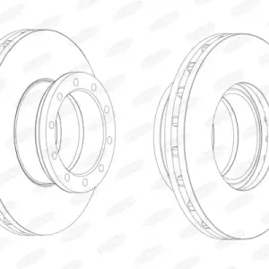 Remschijven Beral BCR151A Luxe