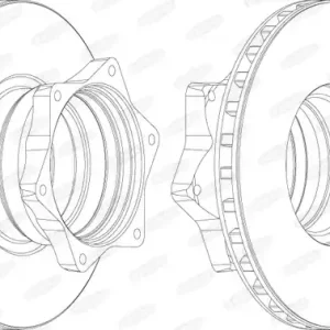 Remschijven Beral BCR165A Gratis Retour