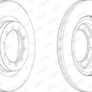 Alleen Vandaag Remschijven Beral BCR183A