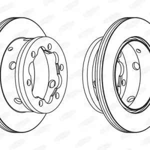 Korting Remschijven Beral BCR191A