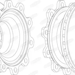Garantie Inbegrepen Remschijven Beral BCR193A