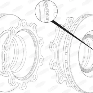 Remschijven Beral BCR199A Beperkt Aanbod