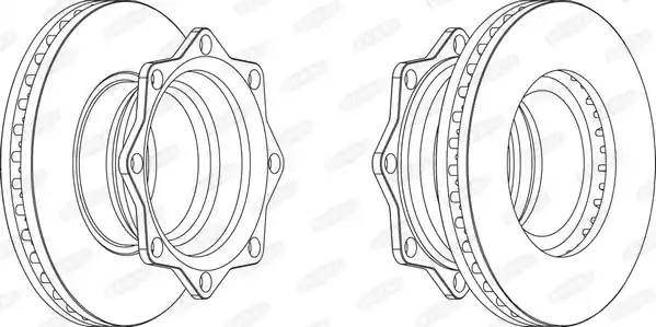 Gereduceerde Prijs Remschijven Beral BCR202A