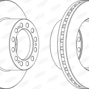 Remschijven Beral BCR204A Korting
