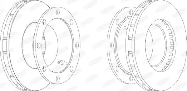 Remschijven Beral BCR206A Seizoensaanbieding