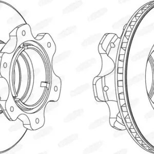 Origineel Remschijven Beral BCR209A
