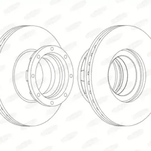 Remschijven Beral BCR216A Tijdelijk Beschikbaar