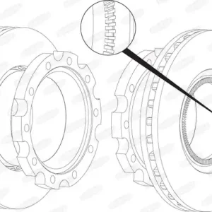 Alleen Vandaag Remschijven Beral BCR223A