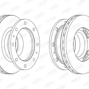 Remschijven Beral BCR238A Fabrieksprijs