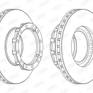 Geld-Terug-Garantie Remschijven Beral BCR254A