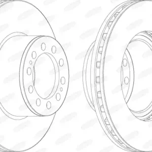 Remschijven Beral BCR323A Premium