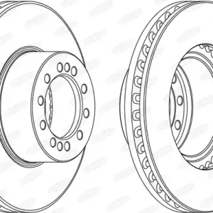 Exclusieve Aanbieding Remschijven Beral BCR324A