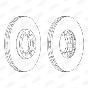 Remschijven Beral BCR326A Merkproduct