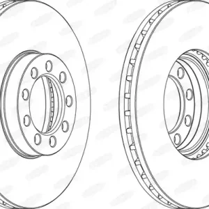 Remschijven Beral BCR329A Alleen Vandaag