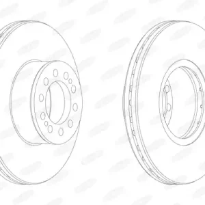 Rechtstreeks Van De Fabrikant Remschijven Beral BCR330A