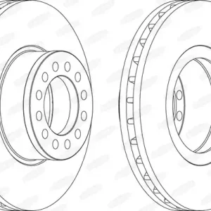 Remschijven Beral BCR331A Direct Verzonden