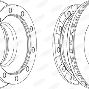 Weekendaanbieding Remschijven Beral BCR336A
