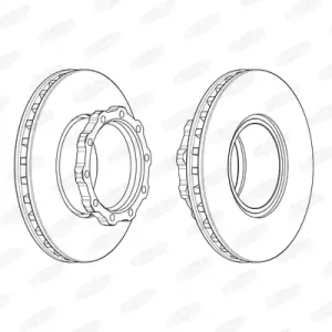 Remschijven Beral BCR353A Garantie Inbegrepen