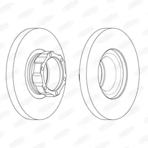 Remschijven Beral BCR354A Topkwaliteit
