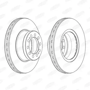 Remschijven Beral BCR372A Weekendaanbieding