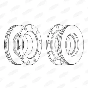 Flitsaanbieding Remschijven Beral BCR378A
