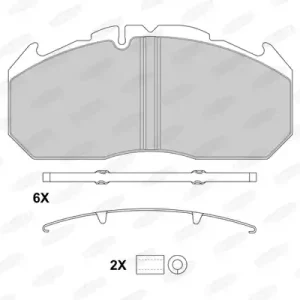 Remblokset Beral BCV29030BK Seizoensaanbieding