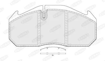 Gecertificeerd Remblokset Beral BCV29030TK