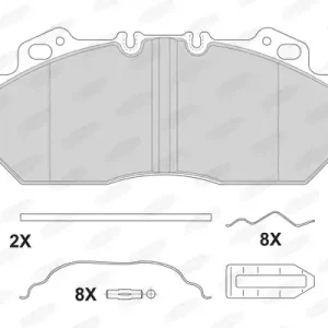 Remblokset Beral BCV29090BK Korting