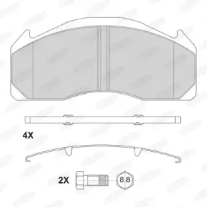 Koopje Remblokset Beral BCV29125BK
