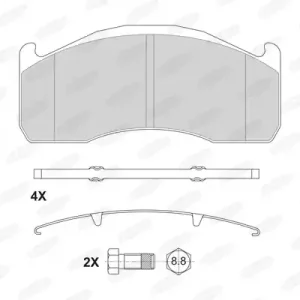 Gratis Verzending Remblokset Beral BCV29151TK