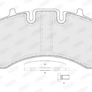 Remblokset Beral BCV29169TK Geld-Terug-Garantie