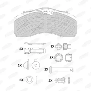 Remblokset Beral BCV29252TK Merkproduct