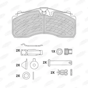 Remblokset Beral BCV29257TK Bestel Nu