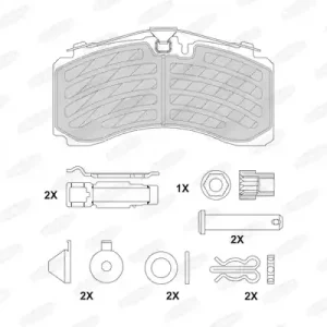 Remblokset Beral BCV29319TK Flitsaanbieding