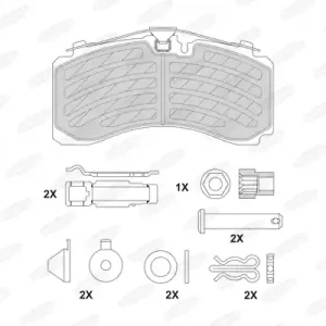 Bulkbestelling Remblokset Beral BCV29328TK