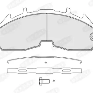 Laatste Versie Remblokset Beral BCV29332TK