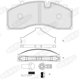 Remblokset Beral BCV29343TK Laatste Versie