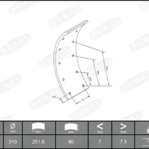 Remtrommel Beral KBL15150.0-1548 Koop Vandaag