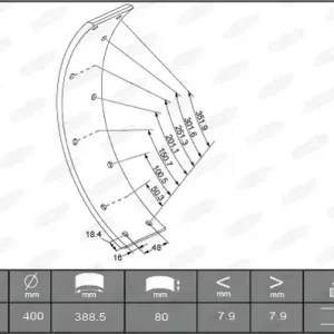 Wereldwijde Verzending Remtrommel Beral KBL15247.0-1548