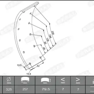 Remtrommel Beral KBL15732.2-1637 Luxe